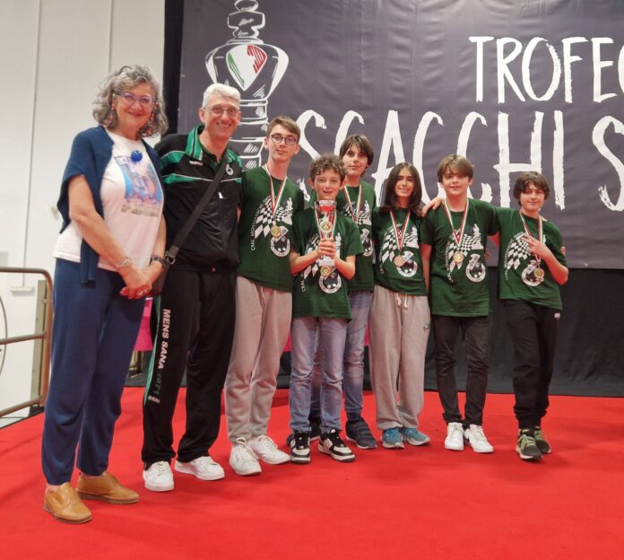 全国国际象棋锦标赛，Cecco Angiolieri 队获得第三名