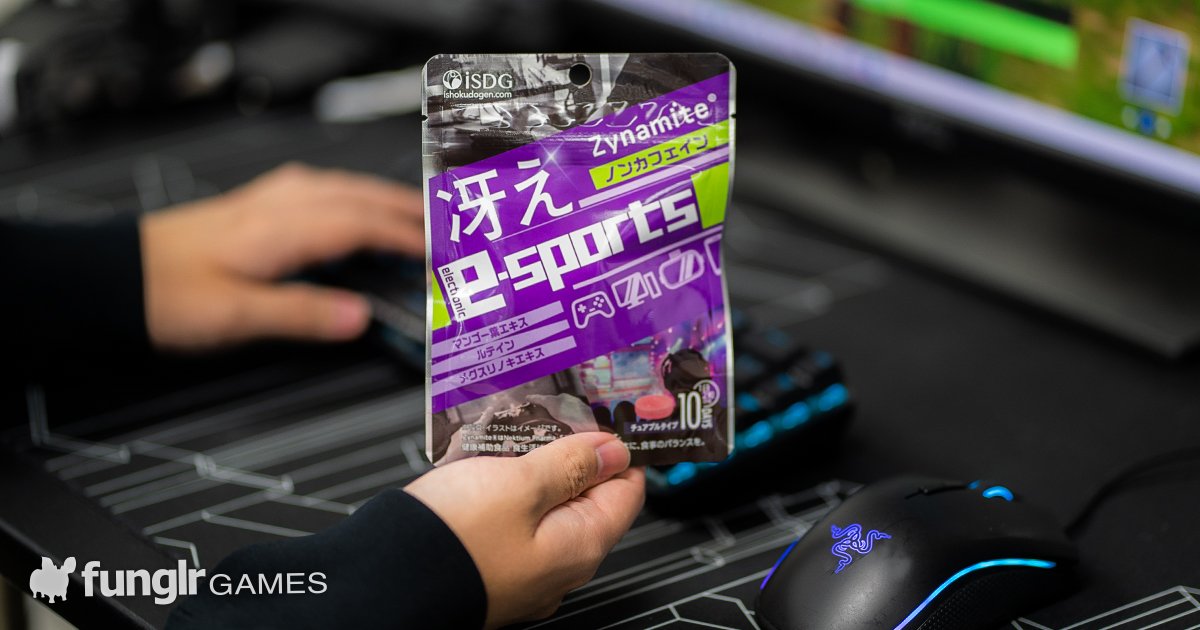 含有干芒果叶成份的能量咀嚼片「冴えe-sports」食评！ | Saiga NAK